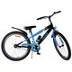 Volare Sportivo Kinderfahrrad - Jungen - 24 Zoll - Schwarz Blau