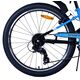Volare Sportivo Kinderfahrrad – Jungen – 24 Zoll – 7 Gänge – Schwarz Blau