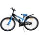 Volare Sportivo Kinderfahrrad - Jungen - 24 Zoll - Schwarz Blau