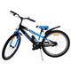 Volare Sportivo Kinderfahrrad - Jungen - 24 Zoll - Schwarz Blau