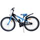 Volare Sportivo Kinderfahrrad - Jungen - 24 Zoll - Schwarz Blau - Zweihandbremsen