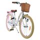 Volare Blossom Kinderfahrrad - Mädchen - 24 Zoll - Weiß