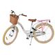 Volare Blossom Kinderfahrrad - Mädchen - 24 Zoll - Weiß