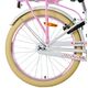 Volare Blossom Kinderfahrrad - Mädchen - 24 Zoll - Weiß - Zwei Handbremsen