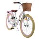 Volare Blossom Kinderfahrrad - Mädchen - 24 Zoll - Weiß - Zwei Handbremsen