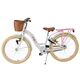 Volare Blossom Kinderfahrrad - Mädchen - 24 Zoll - Weiß - Zwei Handbremsen