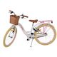 Volare Blossom Kinderfahrrad - Mädchen - 24 Zoll - Weiß - Zwei Handbremsen