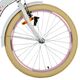 Volare Blossom Kinderfahrrad - Mädchen - 24 Zoll - Weiß - 3 Gänge