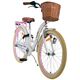 Volare Blossom Kinderfahrrad - Mädchen - 24 Zoll - Weiß - 3 Gänge