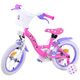 Disney Minnie Kinderfahrrad - Mädchen - 14 Zoll - Rosa - Zwei Handbremsen