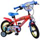 Paw Patrol Kinderfahrrad - Jungen - 14 Zoll - Blau - Zwei handbremsen