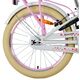 Volare Blossom Kinderfahrrad - Mädchen - 20 Zoll - Weiß - Zwei Handbremsen