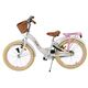 Volare Blossom Kinderfahrrad - Mädchen - 20 Zoll - Weiß - Zwei Handbremsen