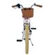 Volare Blossom Kinderfahrrad - Mädchen - 20 Zoll - Weiß - Nexus 3 Gänge