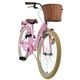 Volare Blossom Kinderfahrrad - Mädchen - 24 Zoll - Rosa - Zwei Handbremsen