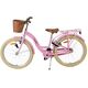 Volare Blossom Kinderfahrrad - Mädchen - 24 Zoll - Rosa - Zwei Handbremsen