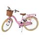 Volare Blossom Kinderfahrrad - Mädchen - 24 Zoll - Rosa - Zwei Handbremsen