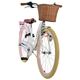 Rower dziecięcy Volare Blossom - dziewczęcy - 26 cali - biały - Nexus 3 biegi