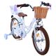 Volare Blossom Kinderfahrrad - Mädchen - 16 Zoll - Weiß - Zweihandbremsen