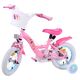 Disney Princess Kinderfahrrad - Mädchen - 12 Zoll - Rosa - Zwei Handbremsen