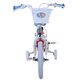 Disney Stitch Kinderfahrrad - Mädchen - 14 Zoll - Creme Koralle Blau - Zweihandbremsen [CLONE]