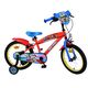 Paw Patrol Kinderfahrrad - Jungen - 16 Zoll - Rot - Zwei Handbremsen