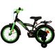 Volare Thombike Kinderfahrrad - Jungen - 14 Zoll - Schwarz Grün