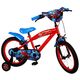 Ultimate Spider-Man Kinderfahrrad - Jungen - 16 Zoll - Blau/Rot - Zwei Handbremsen