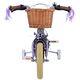 Volare Blossom Kinderfahrrad - Mädchen - 12 Zoll - Lila - Zwei Handbremsen