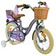 Volare Blossom Kinderfahrrad - Mädchen - 14 Zoll - Lila
