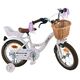 Volare Blossom Kinderfahrrad - Mädchen - 14 Zoll - Weiß