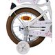 Volare Blossom Kinderfahrrad - Mädchen - 14 Zoll - Weiß