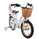Volare Blossom Kinderfahrrad - Mädchen - 14 Zoll - Weiß