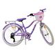 Volare Lovely Kinderfiets - Meisjes - 24 inch - Paars - 7 Versnellingen