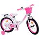 Volare Ashley Kinderfahrrad - Mädchen - 18 Zoll - Weiß