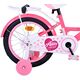 Volare Ashley Kinderfahrrad - Mädchen - 16 Zoll - Rosa/Rot