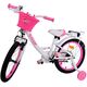 Volare Ashley Kinderfahrrad - Mädchen - 18 Zoll - Weiß