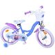 Disney Frozen 2 Kinderfahrrad - Mädchen - 16 Zoll - Blau / Lila