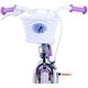 Disney Frozen 2 Kinderfahrrad - Mädchen - 16 Zoll - Blau / Lila