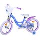 Disney Frozen 2 Kinderfahrrad - Mädchen - 16 Zoll - Blau / Lila