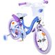 Disney Frozen 2 Kinderfahrrad - Mädchen - 16 Zoll - Blau / Lila