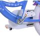 Disney Frozen 2 Kinderfiets - Meisjes - 12 inch - Blauw/Paars - Twee handremmen