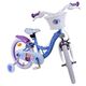 Disney Frozen 2 Kinderfiets - Meisjes - 12 inch - Blauw/Paars - Twee handremmen
