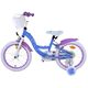 Disney Frozen 2 Kinderfiets - Meisjes - 12 inch - Blauw/Paars - Twee handremmen