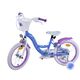 Disney Frozen 2 Kinderfiets - Meisjes - 12 inch - Blauw/Paars - Twee handremmen