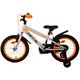 Volare Rocky Kinderfahrrad - Jungen - 16 Zoll - Grau