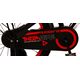 Volare Thombike Kinderfahrrad - Jungen - 18 Zoll - Schwarz Rot