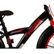 Volare Thombike Kinderfahrrad - Jungen - 18 Zoll - Schwarz Rot