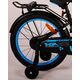 Volare Thombike Kinderfahrrad - Jungen - 18 Zoll - Schwarz Blau