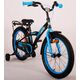 Volare Thombike Kinderfahrrad - Jungen - 18 Zoll - Schwarz Blau